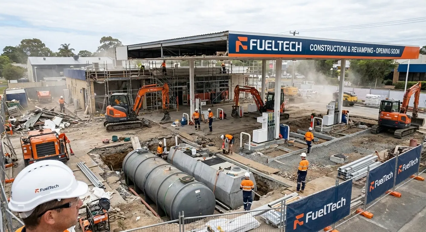 Station Construction & Rebranding